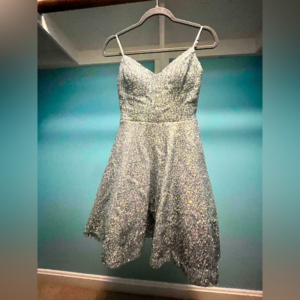 This small sequined dress from City Studios is perfect for any dance or disco!